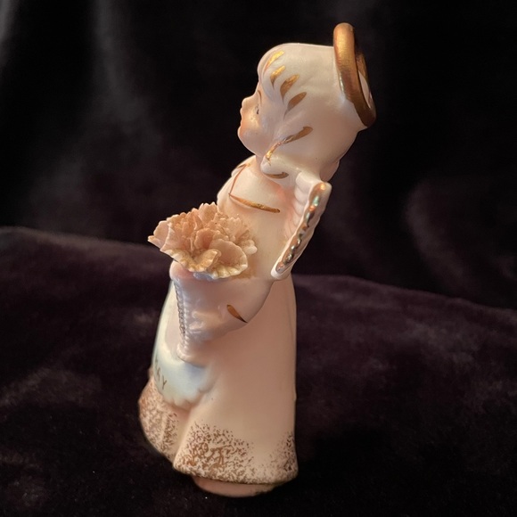 Vintage 1950’s Rare Lefton May Birthday Angel Ceramic Figurine Made in Japan - Picture 5 of 10